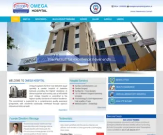 Omegahospital.org(OMEGA HOSPITAL) Screenshot