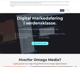 Omegamedia.no(Journey Agency) Screenshot