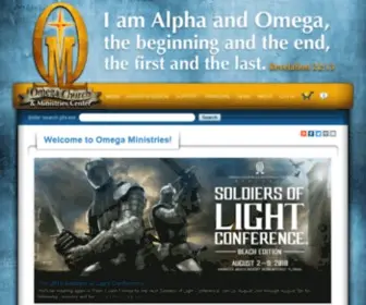 Omegaministries.org(Omega Ministries) Screenshot