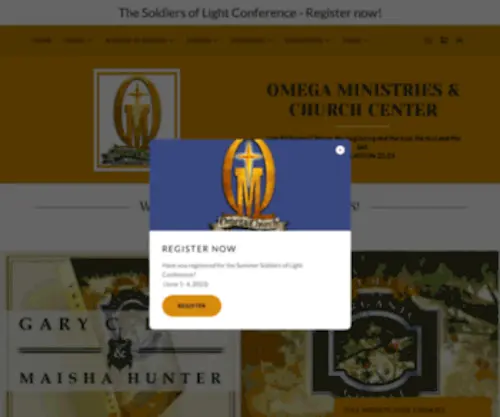 Omegaministry.org(Men's Bible Study) Screenshot