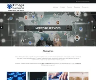 Omeganetworks.in(Omega Networks) Screenshot