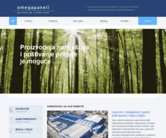 Omegapaneli.hr(Omega Paneli doo) Screenshot