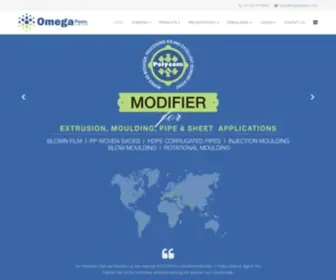 Omegaplasto.com(Omega Plasto Limited) Screenshot