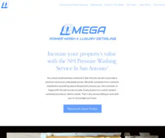 Omegapowerwash.com(Omega Power Wash) Screenshot