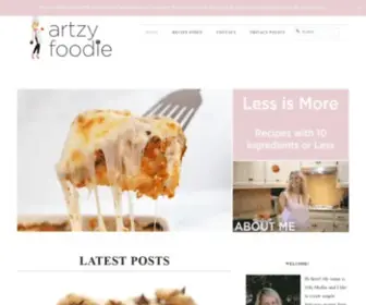 Omegasalesinc.com(Artzy Foodie) Screenshot