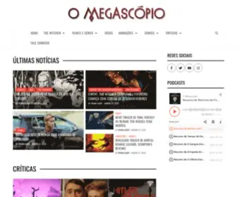 Omegascopio.com.br(O Megascópio) Screenshot