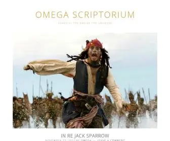 Omegascriptorium.com(Omega Scriptorium) Screenshot