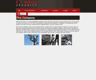 Omegasecurity.co.za(Omega Security) Screenshot