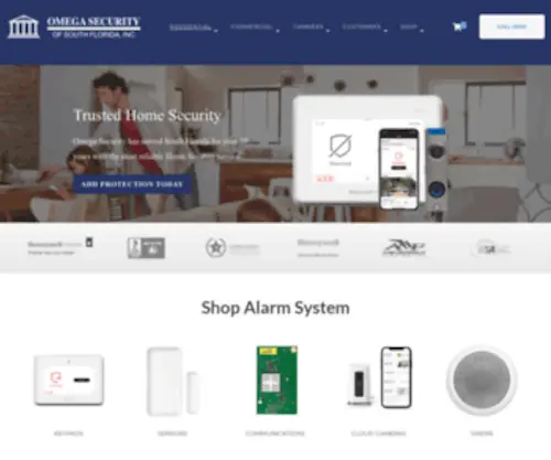 Omegasecurity.com(Omega Security) Screenshot