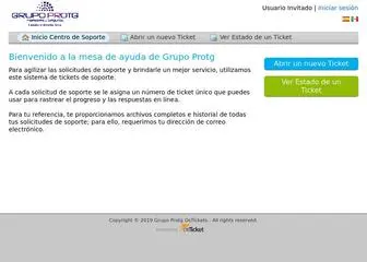 Omegaseguros.com.mx(Grupo Protg OsTickets) Screenshot