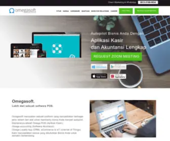 Omegasoft.co.id(Software akuntansi) Screenshot