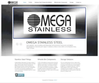 Omegasteel.com.au(Omega Stainless Steel) Screenshot