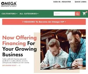 OmegaStore.com(Omega Equipment & Supply) Screenshot