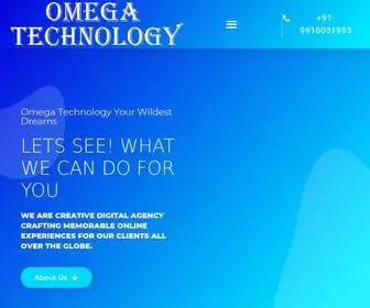 Omegatechnology.in(Omega Technology) Screenshot
