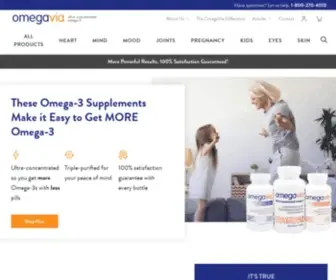 Omegavia.com(Home) Screenshot