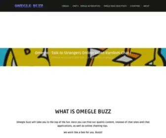 Omeglebuzz.com(Omegle random video chat) Screenshot