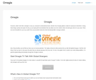 Omegle.global(Omegle tv global) Screenshot