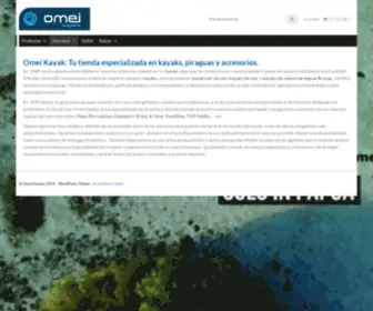 Omei-Kayak.com(Especialistas en accesorios para el kayak y piraguismo) Screenshot