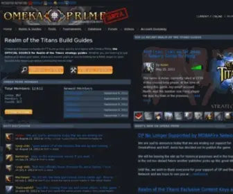 Omekaprime.com(Realm of the Titans Guides) Screenshot