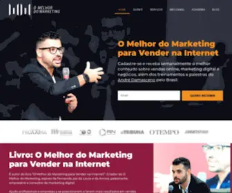 Omelhordomarketing.com.br(O Melhor do Marketing) Screenshot