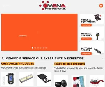 Omenaintl.com(Omena International) Screenshot