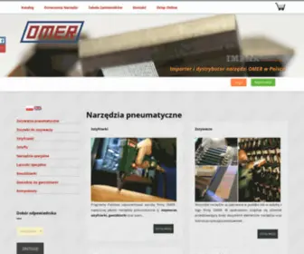 Omer.pl(Narzędzia pneumatyczne) Screenshot