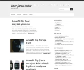 Omerfarukbodur.com(ömer faruk bodur) Screenshot