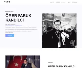 Omerfarukkandilci.com.tr(Ömer Faruk Kandilci) Screenshot