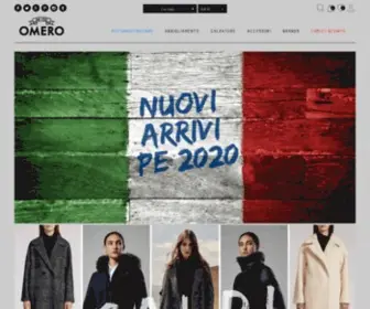 Omeroabbigliamento.com(OMERO ABBIGLIAMENTO) Screenshot