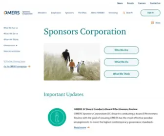 Omerssc.com(OMERS Sponsors Corporation) Screenshot