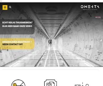 Omerta.nl(Omerta Information Security is a Technology partner. Zero Trust) Screenshot