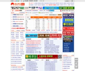 Ometal.com(全球金属网) Screenshot