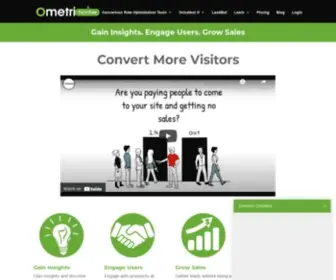 Ometrics.com(Ometrics Ochatbot) Screenshot