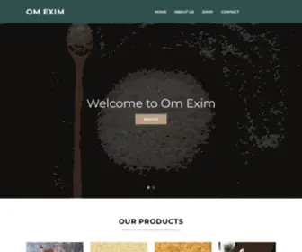 Omexim.co(OM EXIM) Screenshot