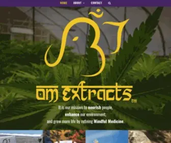 Omextracts.com(OM Extracts) Screenshot