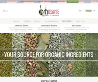 Omfoods.com(Om Foods) Screenshot