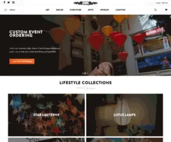 Omgallery.com(Fair Trade Gifts) Screenshot