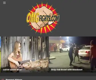 Omgfights.com(Viral Fight Videos) Screenshot