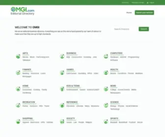 Omgi.com(Editorial Directory) Screenshot