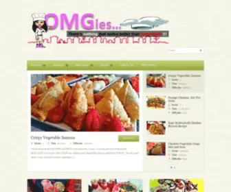 Omgies.com(Homemade Recepies) Screenshot