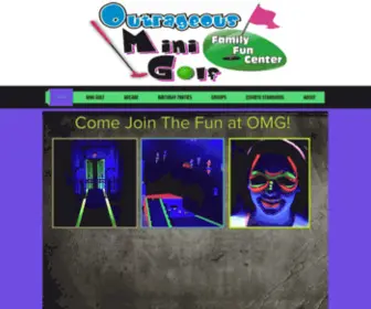 Omgminigolf.com(Outrageous Mini Golf) Screenshot
