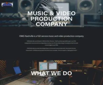 Omgnashville.com(Nashville music and video production. Mark Oliverius) Screenshot