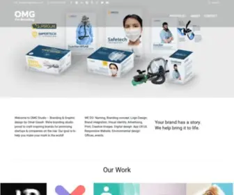 Omgstudio.co.il(Studio OMG for branding and graphic design) Screenshot