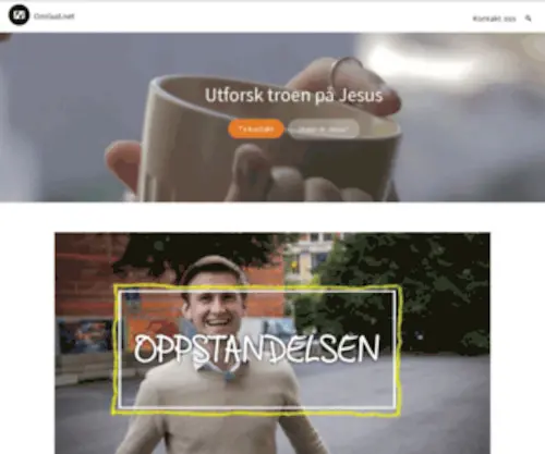 Omgud.net(Utforsk kristen tro) Screenshot