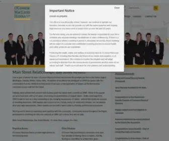 OMH.ca(O'Connor MacLeod Hanna LLP) Screenshot