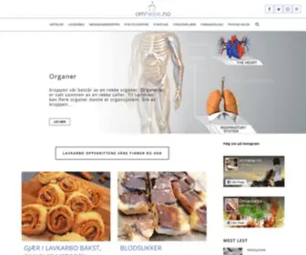 Omhelse.no(omhelse) Screenshot
