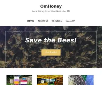 Omhoney108.com(Local Honey from West Nashville) Screenshot