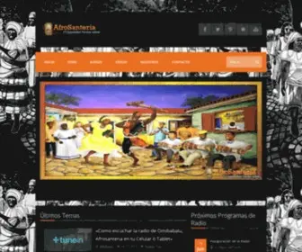 Omibabalu.com(Omibabalu, Afrosanteria) Screenshot