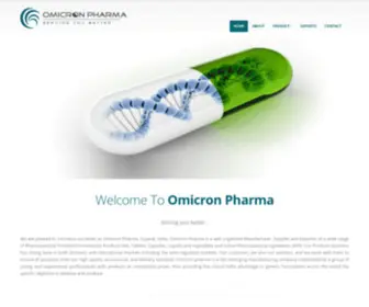 Omicronpharma.in(Omicron Pharma) Screenshot