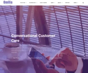 Omilia.com(Home Classic) Screenshot